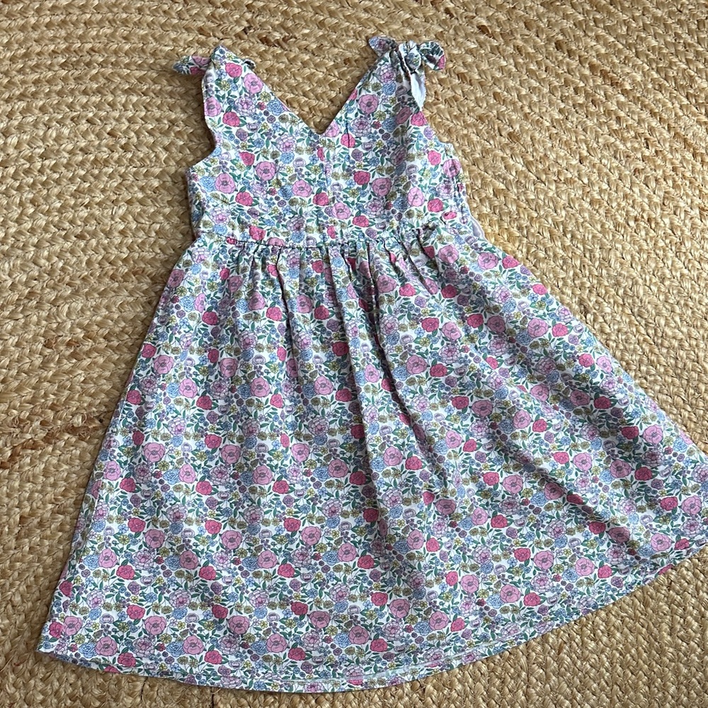Hope and Henry linen + organic cotton dress